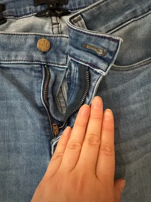 NYDJ Mid Wash Straight Leg Jeans thumbnail 4