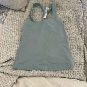 Lululemon green/blue racer back top thumbnail 1