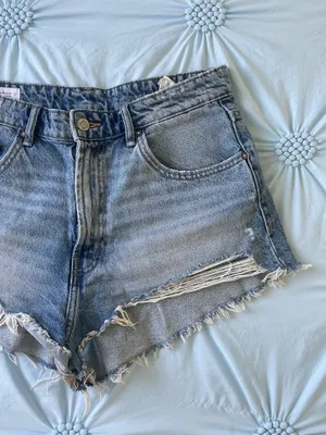 ZARA Jean Shorts High-Waisted thumbnail 3
