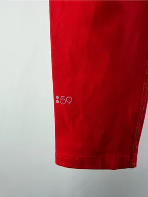 Splits59 Red Nova Performance Low Rise Capri Leggings Size Extra Small‎ thumbnail 8