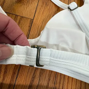 Andie Bikini Set Valencia Top High Waisted Cheeky Bottom Ribbed White Size S NWT thumbnail 3