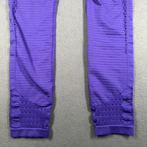 Gymshark Leggings Womens Medium Purple High Rise Seamless Ventilated Ankle thumbnail 6