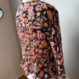 Free People Maybel Floral Blouse Size Medium thumbnail 9