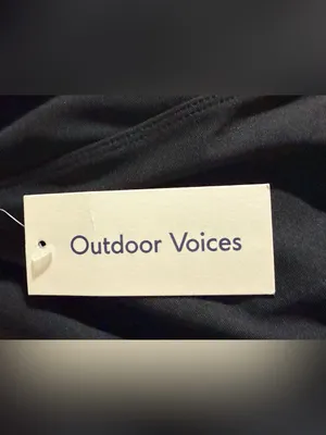 Outdoor Voices Court black Skort 4.5” size small NEW thumbnail 11