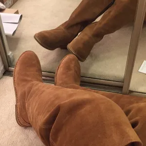 Ugg suede over the knee boots. 7 thumbnail 8