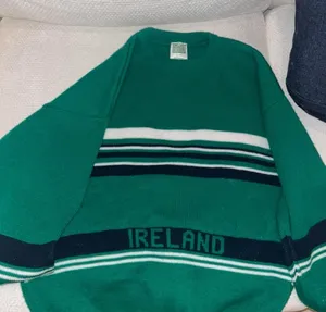 Green Ireland Sweater Made In Ireland thumbnail 1