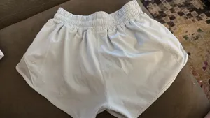 Powder Blue Lululemon Hotty Hot Shorts 2.5" size 0 thumbnail 3