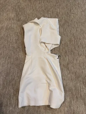 Zara Cutout Dress with Belt Accent thumbnail 4