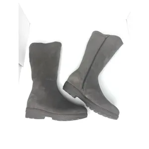 La Canadienne Villa Waterproof Faux Shearling Tall Boots Gray Women’s 7.5 thumbnail 10