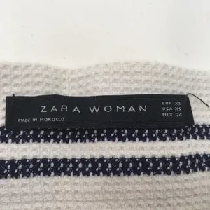 Zara High Waist Stripe Shorts XS thumbnail 6