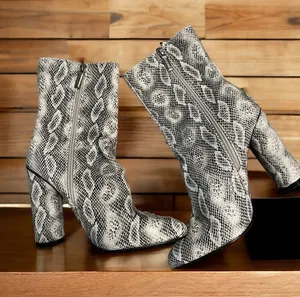 Cape Robbin Boas snake print zipper boots size 7M thumbnail 1