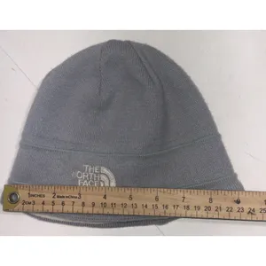 The North Face 100% Wool Blue Stripe Ski Hike Outdoor Warm Beanie Hat‎ Toboggan thumbnail 16