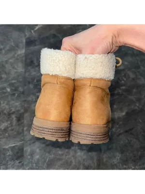Cliffs by WHITE MOUNTAIN Faux Fur Trim Lace Up Boots Size 8M NWOT thumbnail 6