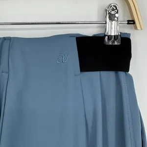 ADAY Turn It Up Pants Size Small Lake Blue High Waist Tapered Pleated Workwear thumbnail 9