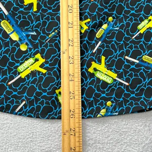 Dixxon Party Soaker 5000 Shirt Womens Small Black Water Gun Print Stretch Casual thumbnail 9