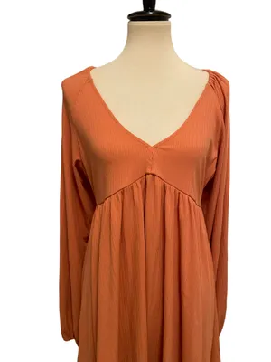 Giorgia Dress In Ginger thumbnail 5