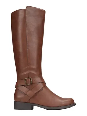 NEW Style & Co. Margoo Riding Boots Faux Leather 10021524100 Acorn Brown 6.5M thumbnail 7