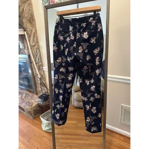 Women's Elaine Rose Pants,‎ XS, Navy Pink Floral thumbnail 3