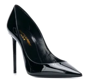 Saint Laurent Zoe 110m Pump 39 black patent leather worn once BEAUTIFUL/classic thumbnail 1