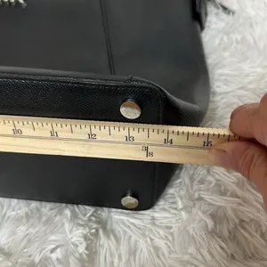Micheal Kors Maddie Medium Crossgrain Leather Tote Bag thumbnail 14