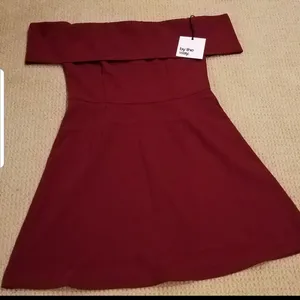By The way Mini Red Dress Size XS thumbnail 2