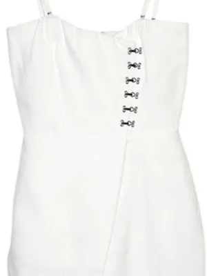 Misha Pasquale Convertible Midi Dress Milk White Size Small thumbnail 6