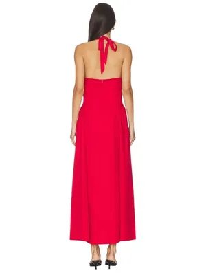 MORE TO COME Danniela Maxi Dress in Red XSmall New Womes Long Gown thumbnail 2