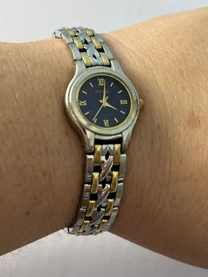 VTG Pulsar Watch Two Tone Gold Silver Water Resist Japan Mvmt Untested thumbnail 1