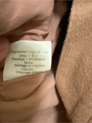 Tan Fringe Jacket with Floral Embroidery Size M thumbnail 8