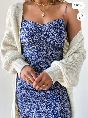 Lulus Women's Walk‎ the Walk Blue Floral Print Ruched Bodycon Mini Dress thumbnail 1