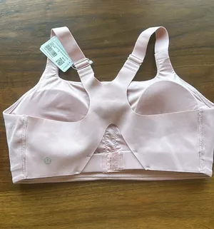 Light Pink Lululemon sports bra thumbnail 1