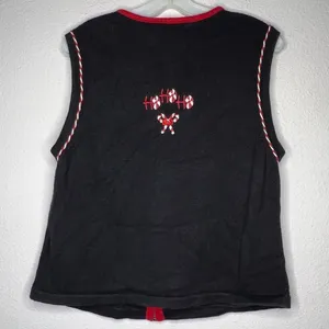Vintage Merry &‎ Bright Christmas Sweater Vest thumbnail 4