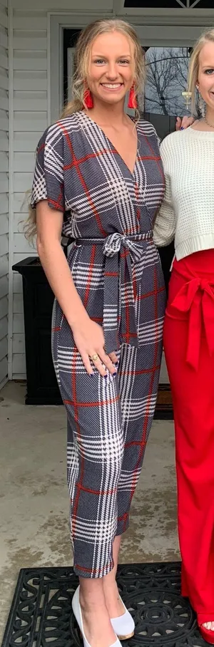 Lulu’s Plaid Jumpsuit thumbnail 1