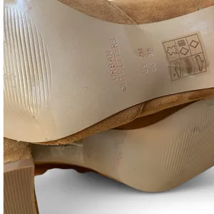 Urban Outfitters Tan Heeled Boots thumbnail 4