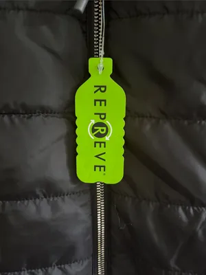 Free Country Womens Black Quilted Puffer Vest with Sherpa Lining thumbnail 2