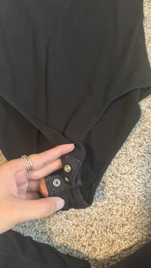 Ambiance Apparel Black Bodysuit thumbnail 2