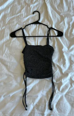 Hollister Sparkly Crop Top thumbnail 1
