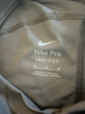 Nike Pro Black Dry Fit Spandex Shorts thumbnail 4