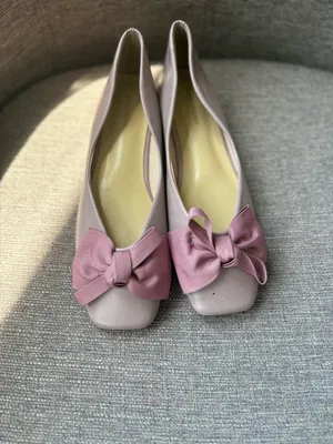 C. Paravano Bow Ballerina Flats (Eva) Pink Size 6 thumbnail 4