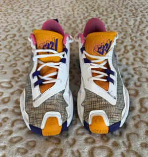 Jordan One Take 4 White Purple-Gold Shoes Men's Size: 8 / Women's 9.5 thumbnail 5