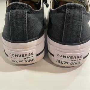 Converse Chuck Taylor All Star Lift Ox Black Women 5 Platform Sneakers Classic thumbnail 9