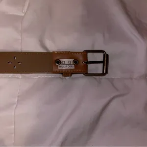 Brown Belt with Cross Cutouts thumbnail 4