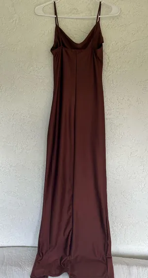 Brown Long Dress thumbnail 4