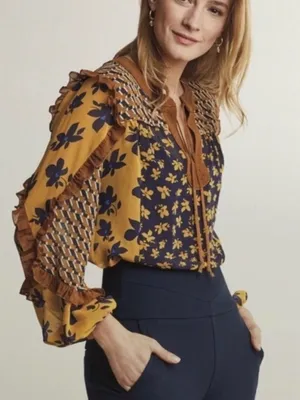 Cabi Harmony Blouse Top Women’s Small thumbnail 1