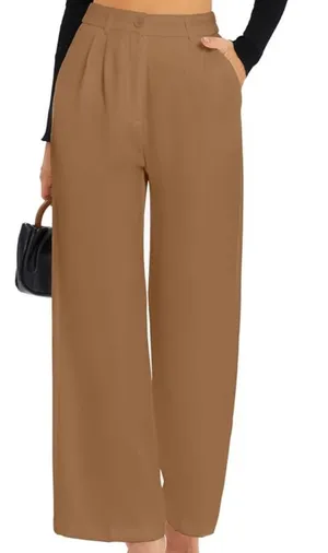 Funyyzo Brown Trousers Tan thumbnail 1