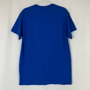 Gildan Buffalo Bills Queen Blue Short Sleeve Tee Shirt 100% Cotton Womens Medium thumbnail 5