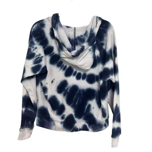 NEW J. Crew Tie-Dyed Hoodie in Original Cotton Terry - Size L thumbnail 2