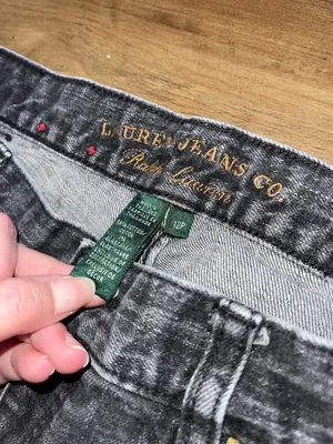 Ralph Lauren Jeans Co. Faded Black Straight Leg Jeans thumbnail 5