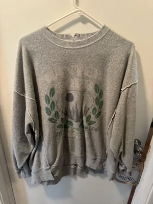 Aerie Oversized Crewneck Pullover thumbnail 1