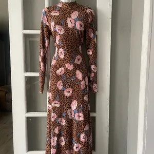Free People Retro Romance Mixed Print Long Sleeve Dress thumbnail 9